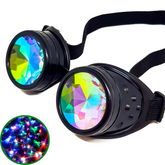 Black Kaleidoscope Goggles